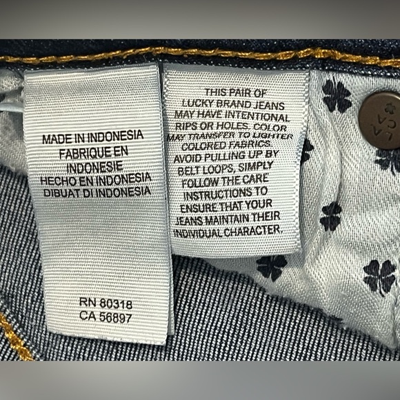 Lucky Brand Women's Lolita Skinny Jeans Dark Blue Wash Size 6/28 - Picture 8 of 16